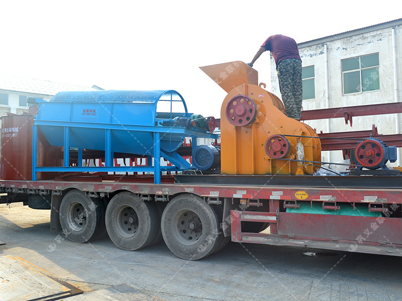 雙級(jí)粉碎機(jī)生產(chǎn)線(xiàn)發(fā)往云南瀾滄破錳礦